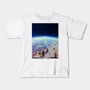 Space bathing Kids T-Shirt